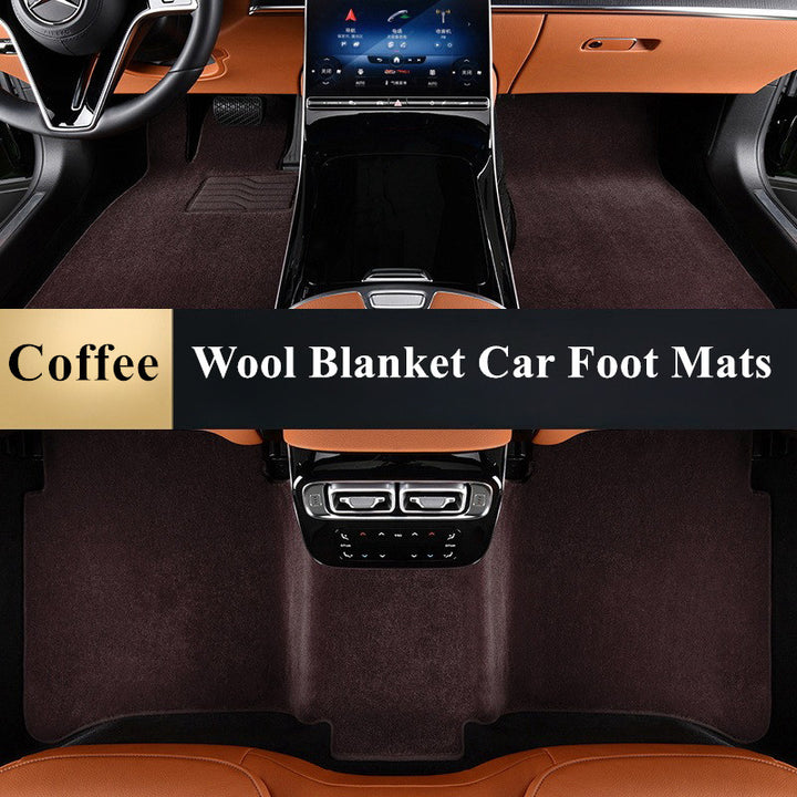 Custom Car Mats Wool Blanket Car Mats