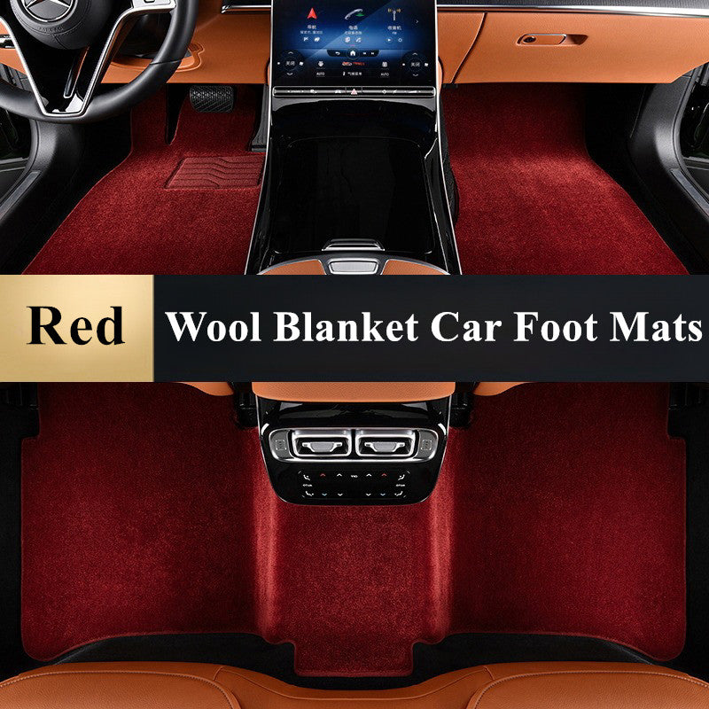 Custom Car Mats Wool Blanket Car Mats