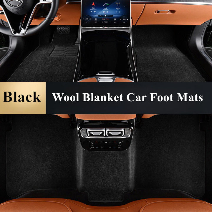 Custom Car Mats Wool Blanket Car Mats