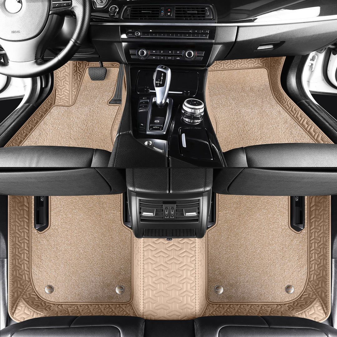 Custom Car Mats with Carpet Luxury Custom Double Car Floor Mats