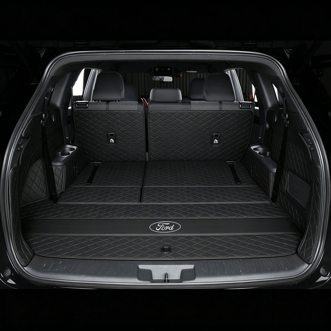 Ford Trunk Mat, Waterproof Trunk Liner with Ford Logo