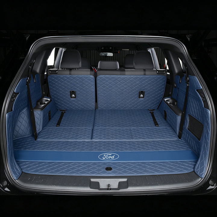 Ford Trunk Mat, Waterproof Trunk Liner with Ford Logo