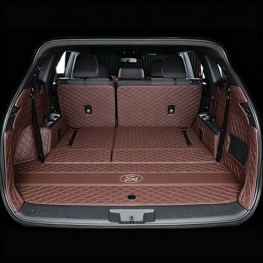 Ford Trunk Mat, Waterproof Trunk Liner with Ford Logo