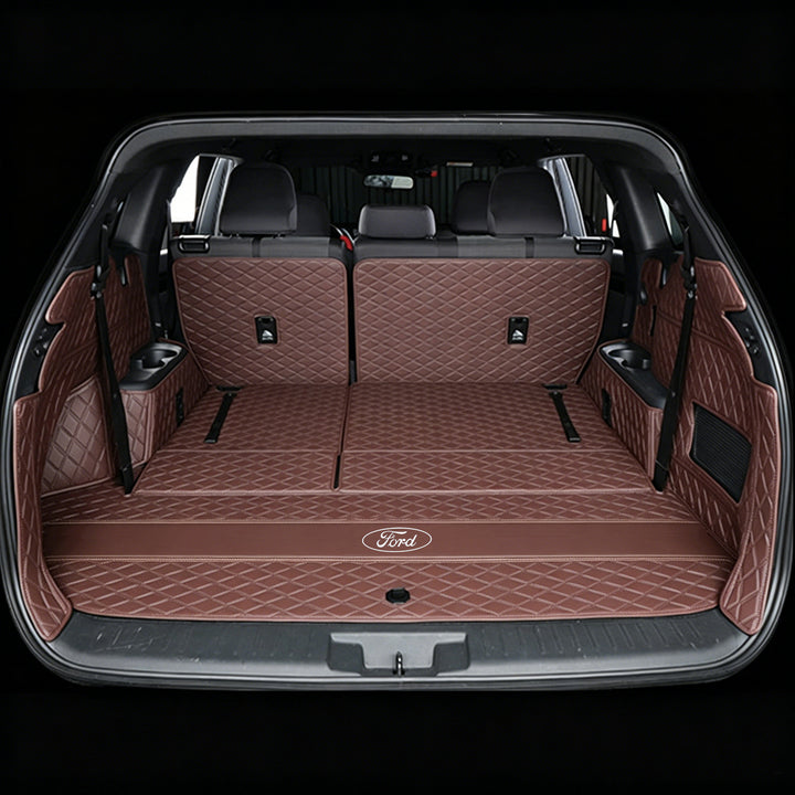 Ford Trunk Mat, Waterproof Trunk Liner with Ford Logo