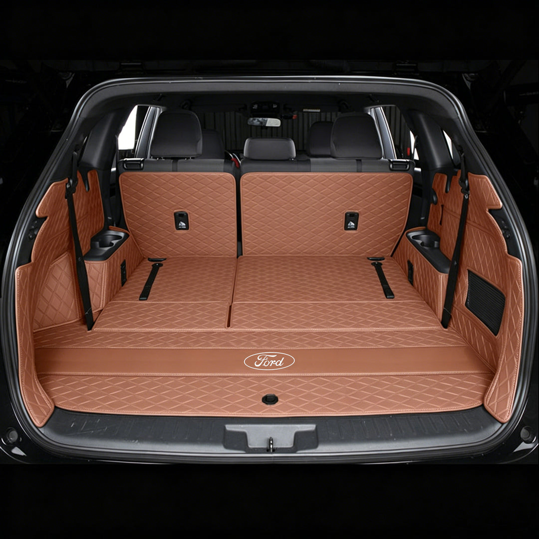 Ford Trunk Mat, Waterproof Trunk Liner with Ford Logo