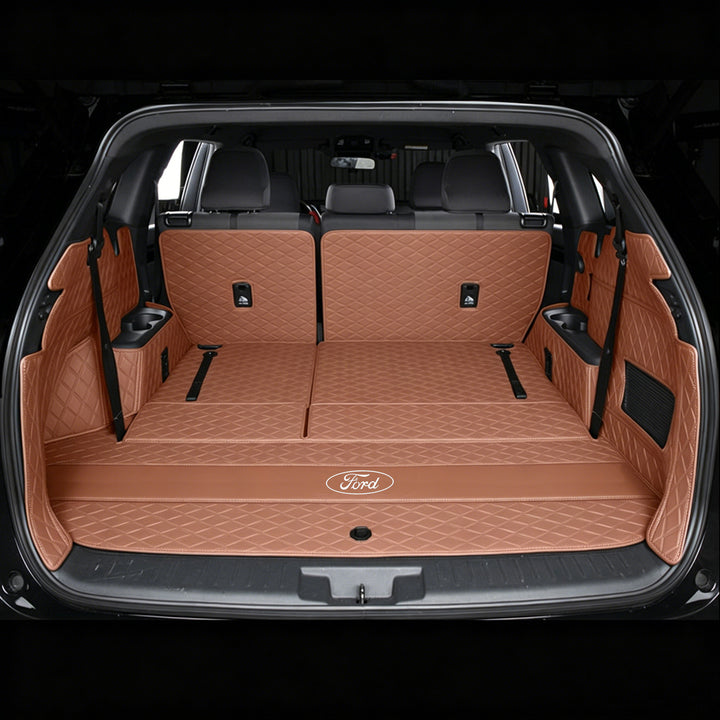 Ford Trunk Mat, Waterproof Trunk Liner with Ford Logo