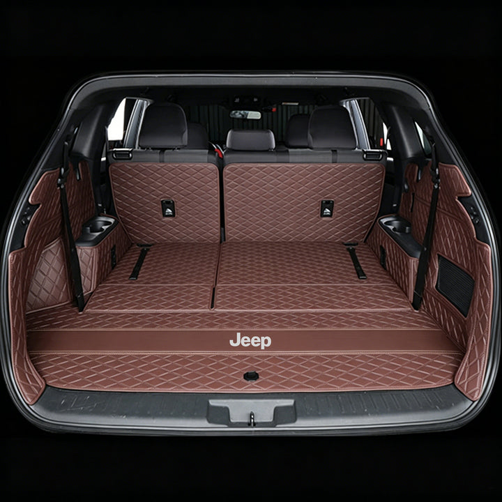 Jeep Trunk Mat, Waterproof Trunk Liner with Jeep Logo