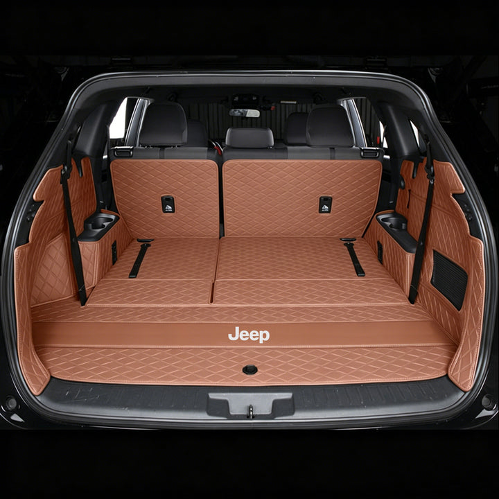 Jeep Trunk Mat, Waterproof Trunk Liner with Jeep Logo