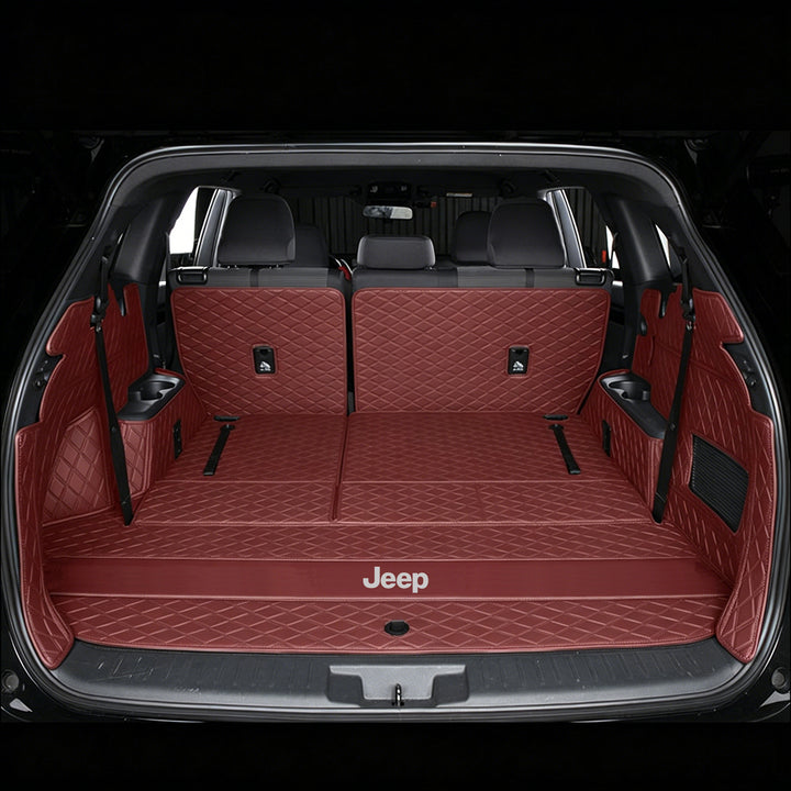 Jeep Trunk Mat, Waterproof Trunk Liner with Jeep Logo